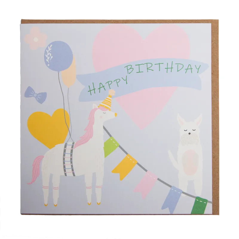 Gubblecote Greetings Card - Pinata Birthday